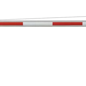 Mannus Drehschranke WES 125 rot weiß mit Sperrbalken 6,00 m - mit Feuerwehr-Dreikant Sale