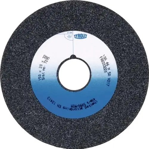 TYROLIT Schleifbockscheibe Ø 150 x B 20 x 32 mm Körnung 60 Normalkorund - 2693 Saisonangebot