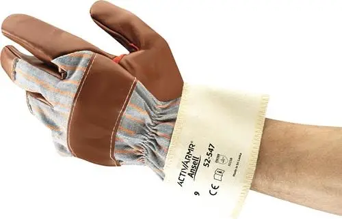 Solange Der Vorrat Reicht ANSELL Handschuhe ActivArmr 52-547 Gr.10 braun EN 388 PSA II - 52-547-10