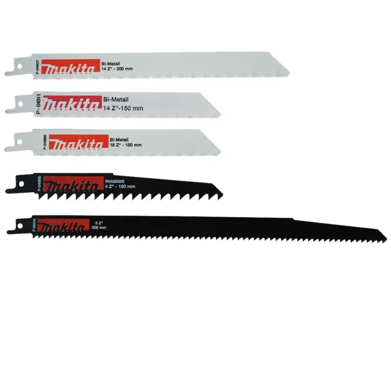 Ausverkauf Makita Recipro-Sägeblatt-Set 5tlg. - P-83945