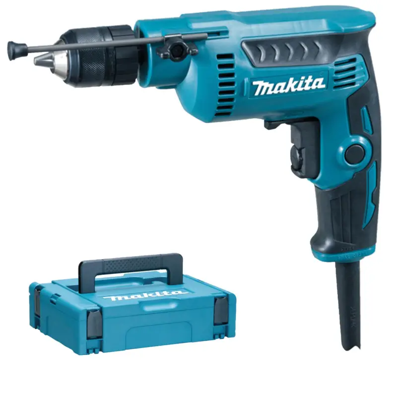 Makita DP2011J Bohrmaschine High Speed SSBF mit Schnellspannbohrfutter 370 W im Makpac Echt