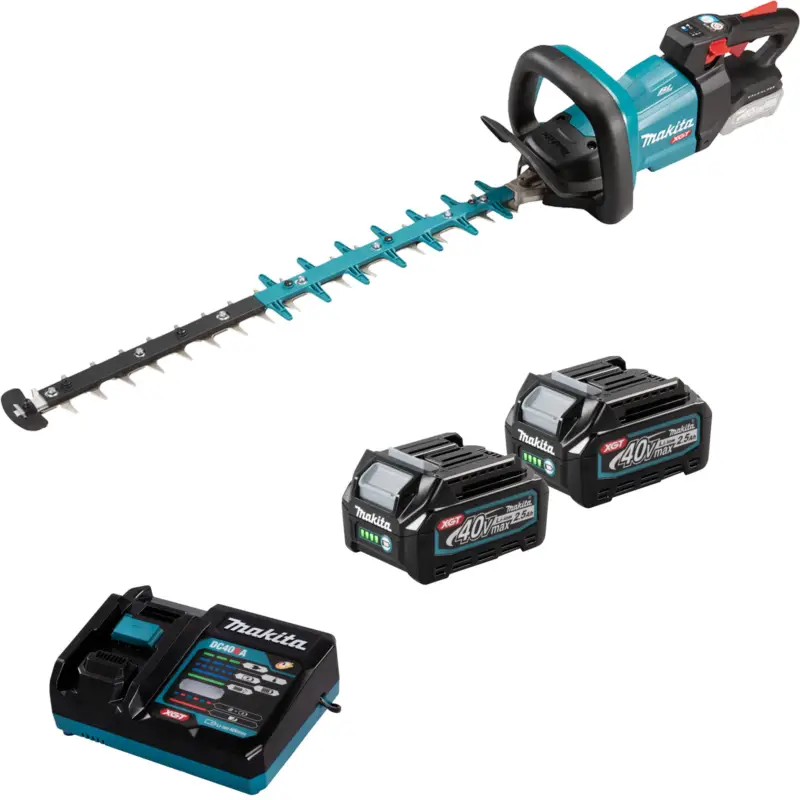 Makita UH004GD201 Akku-Heckenschere 60 cm 40V max. / 2x 2,5 Ah Akku + Ladegerät Knallerangebot