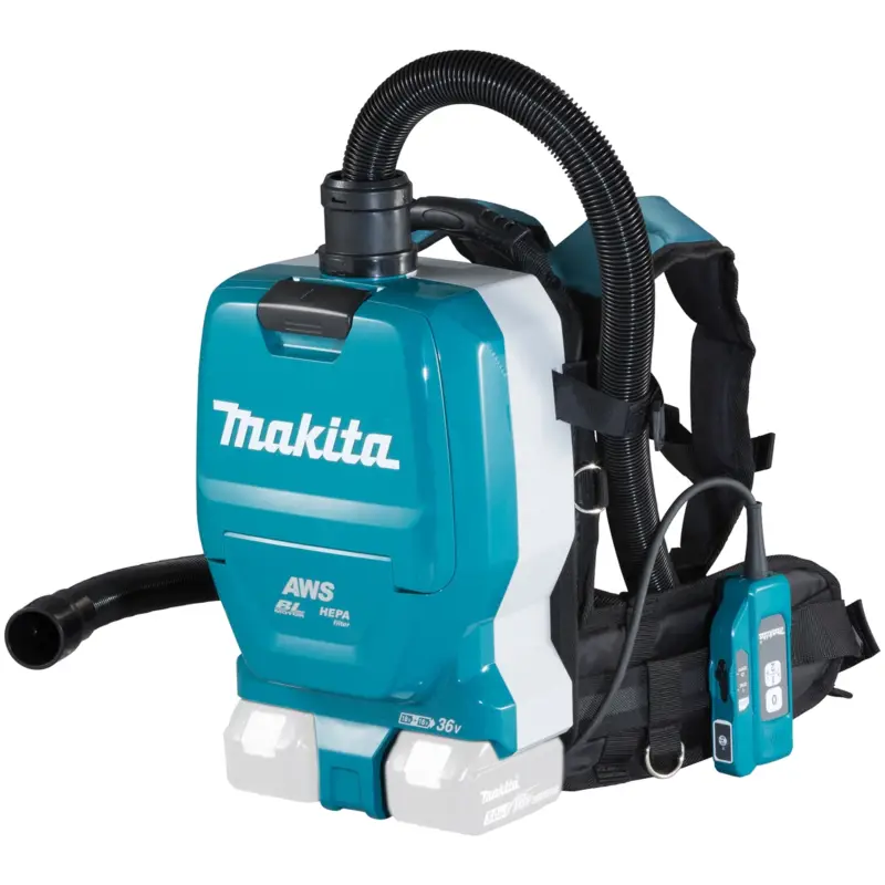 Makita DVC265ZXU Akku-Rucksackstaubsauger 2x18 V Solo Versand Am Gleichen Tag