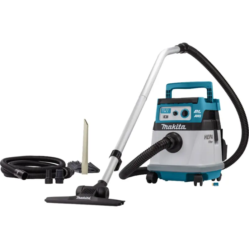 Geprüft Makita DVC157LZX3 Akku-Staubsauger 15L 2x18V Solo inkl. AWS Funk-Adapter WUT01