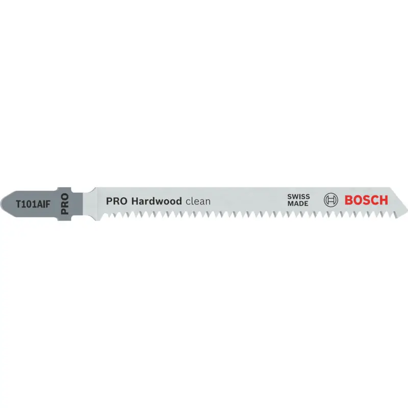Bosch PRO Hardwood clean T101AIF Stichsägeblatt 100 mm 5-tlg. - 2608634897 Garantierte Lieferung