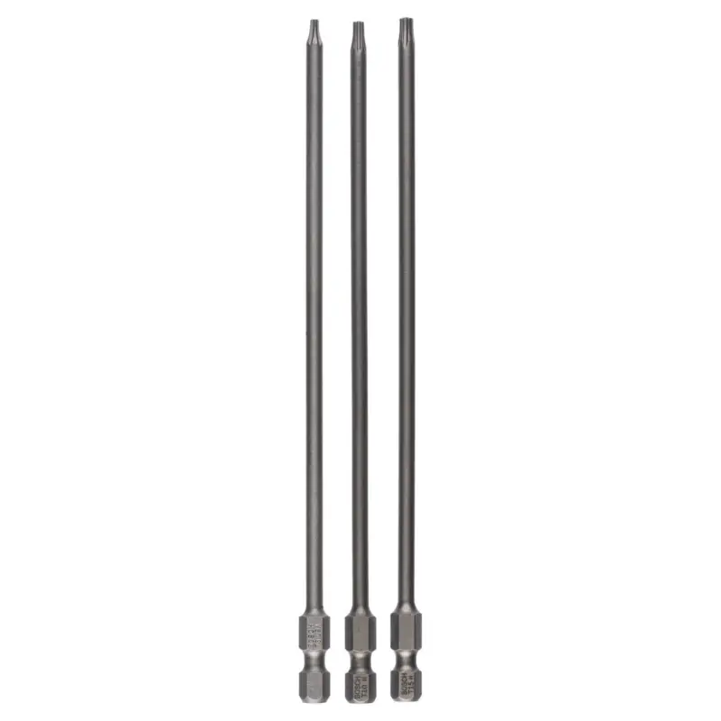 Heißes Angebot Bosch Schrauberbit-Set Extra-Hart, 3tlg. T8, T10, T15, 152 mm -2607001763