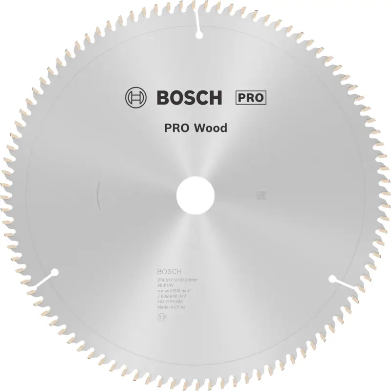 Echt Bosch PRO Wood Kreissägeblatt 305 x 2,5 x 30 mm - 2608640442