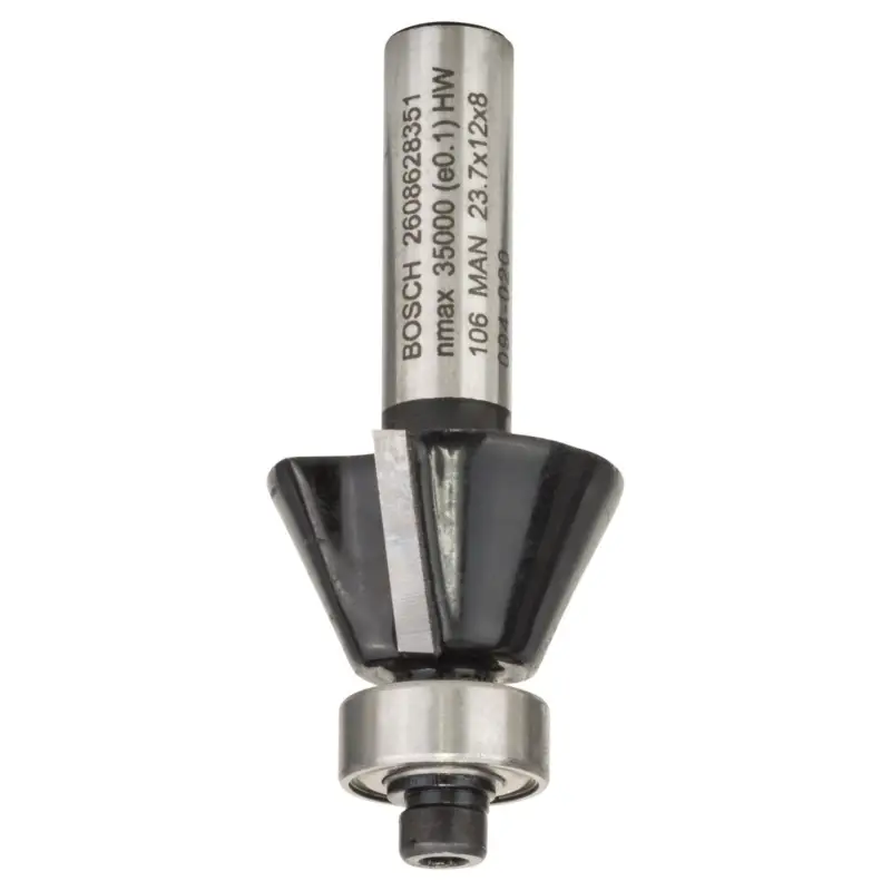 Top-Angebot Bosch Fase-/Bündigfräser 8 mm D1 23,7 mm B 5,5 mm L 11,7 mm G 54 mm 25° - 2608628351