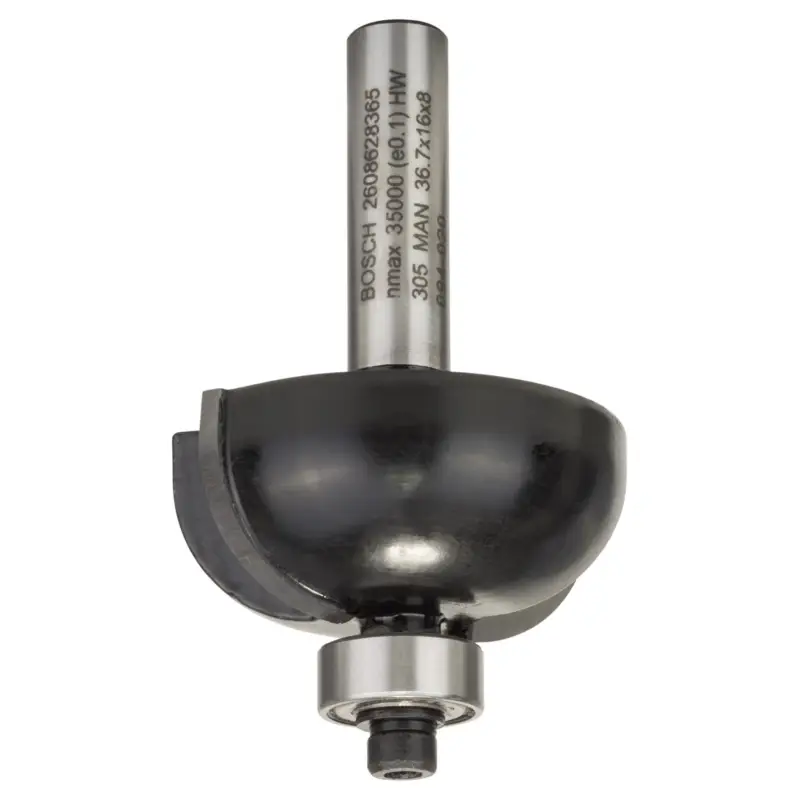 Sofort Bestellen Bosch Hohlkehlfräser + Zapfen 8 x 36,7 x 58 - 2608628365