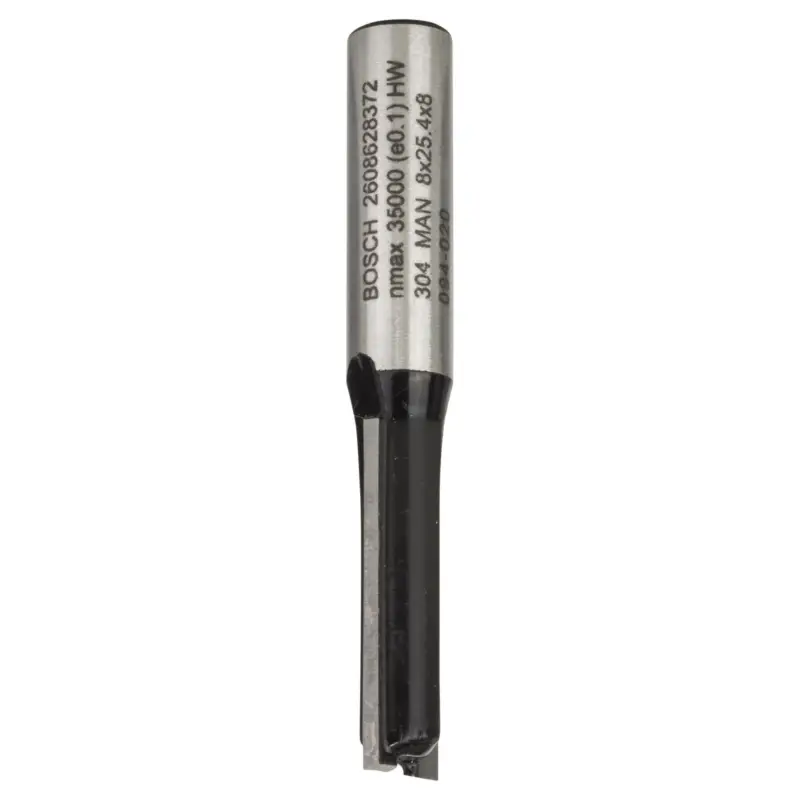 Bosch Nutfräser Standard for Wood 8 mm D1 8 mm L 25,4 mm G 56 mm - 2608628372 Schneller Versand