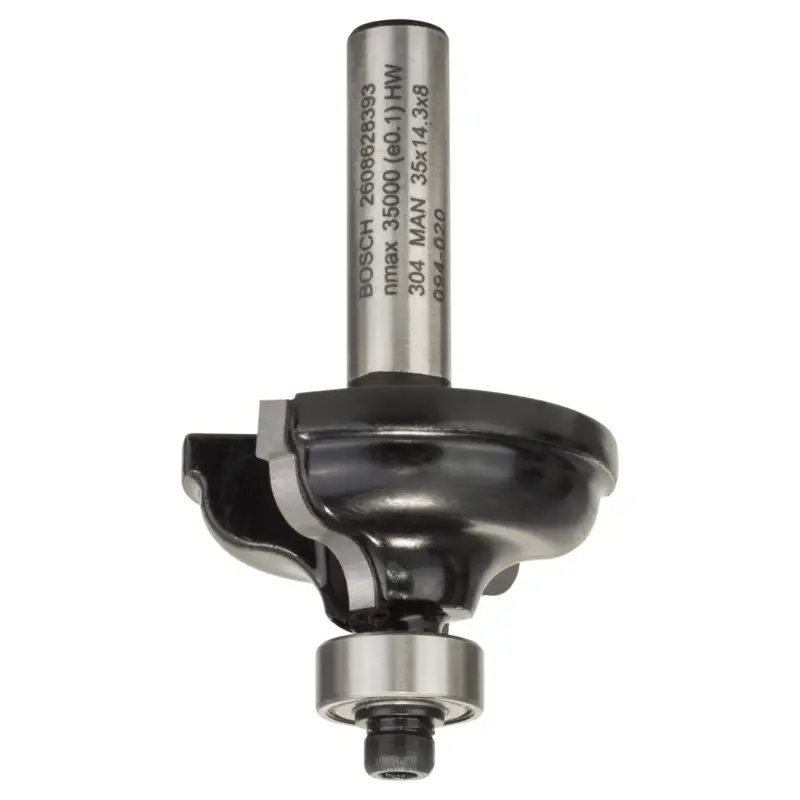Bosch Profilfräser A 8 mm R1 4,8 mm B 11,2 mm L 14,3 mm G 57 mm - 2608628393 Sichere Zahlung