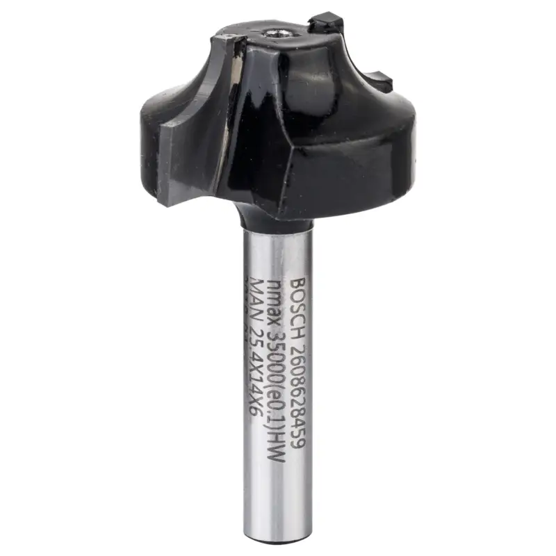 Jetzt Bestellen Bosch Profilfräser E 6 mm R1 6,3 mm D 25,4 mm L 14 mm G 46 mm - 2608628459