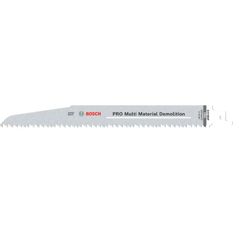 Bosch PRO Multi Material Demolition S1110VF Blatt 1,6 x 22 x 225 mm 5-tlg. - 2608657610 Mega-Angebot