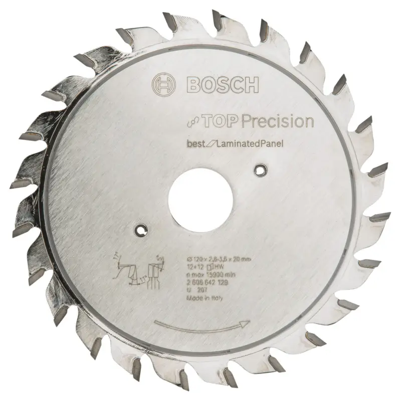 Bosch Vorritzblatt Top Precision Best for Laminated Panel, 120 x 20 x 2,8 - 3,6 mm -2608642129 Angebot