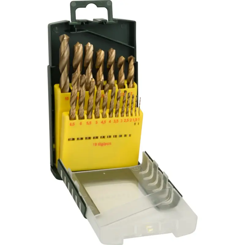 Bosch Metallbohrer-Set HSS-TiN 19tlg. 1 -10 mm Gripbox - 2607017152 Beliebt
