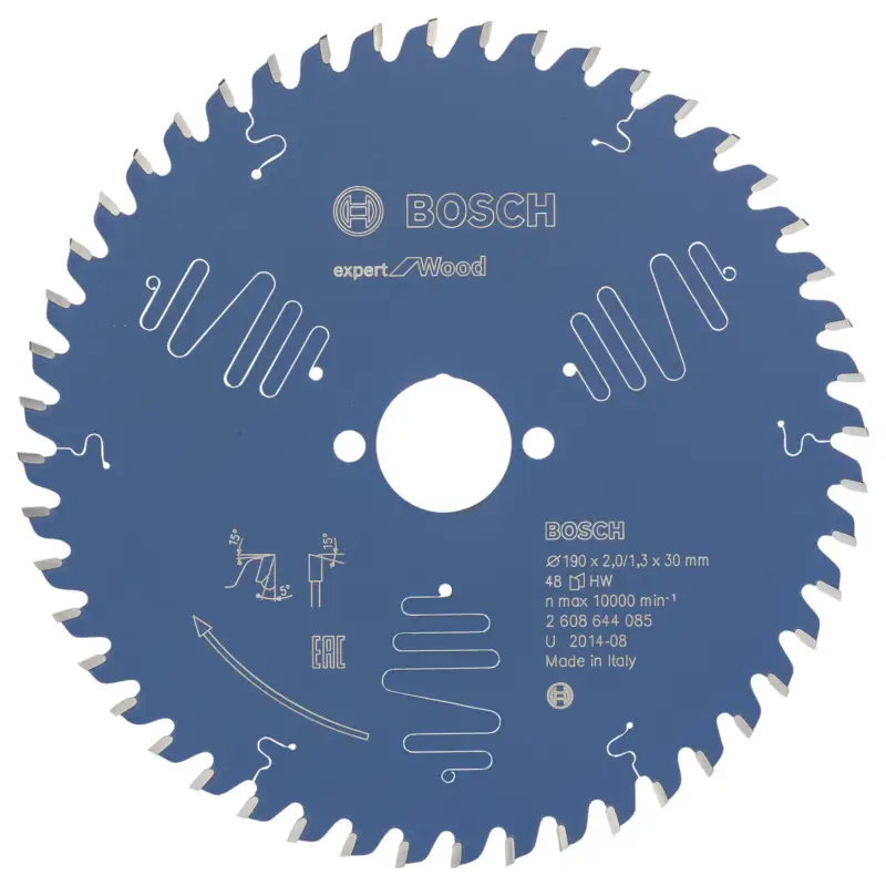 Bosch Kreissägeblatt Expert for Wood für Tischkreissägen 190 x 30 x 2 mm 48 - 2608644085 Schnäppchen