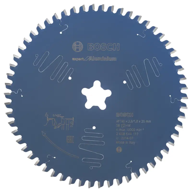 Bosch Kreissägeblatt Expert for Aluminium für Tischsägen 190 x Stern x 2,6 mm 58 - 2608644117 Nur Für Kurze Zeit