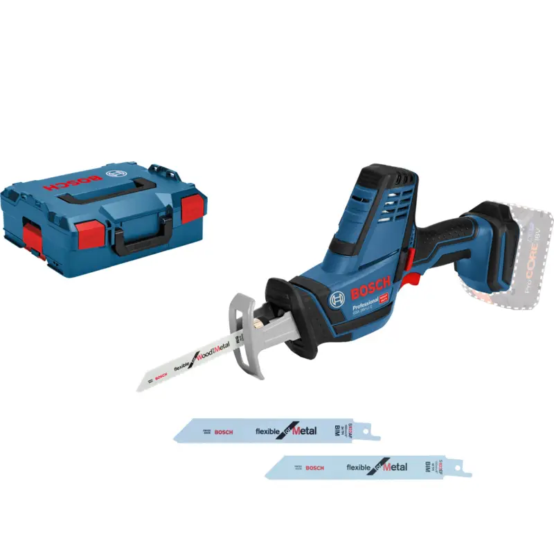 Sale Bosch Akku-Säbelsäge GSA 18V-LI Compact Solo in L-Boxx - clic & go 06016A5001