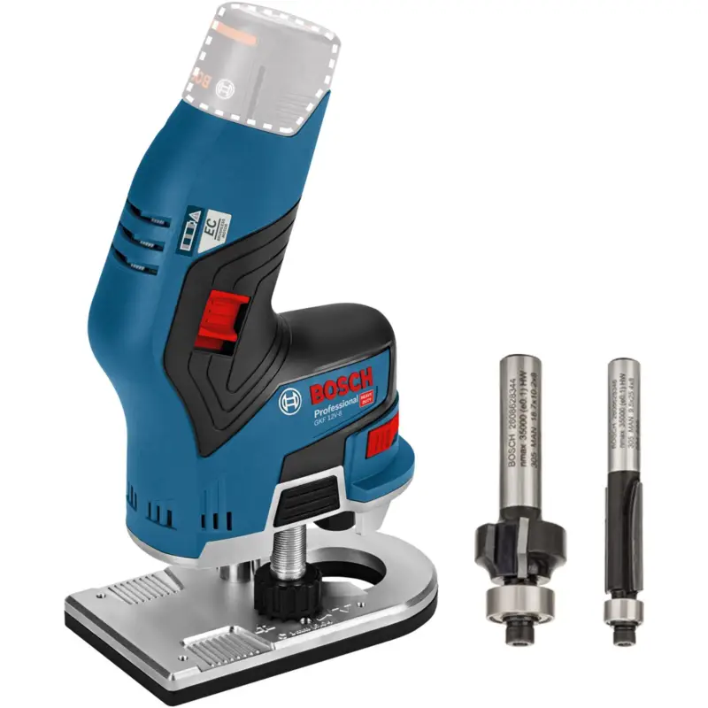 Direkt Vom Hersteller Bosch Akku-Kantenfräse GKF 12V-8 Solo inkl. 2x Fräser - 06016B0002