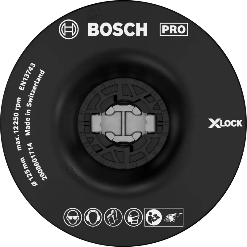 Sale Bosch PRO Backing Pad X-Lock weich 125 mm weich - 2608601714