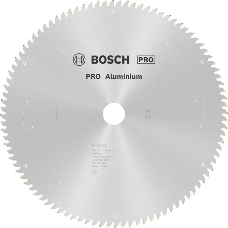 Ausverkauf Bosch PRO Aluminium cordless Blatt für Kreissägen 305 x 2,4 x 30 mm - 2608837782