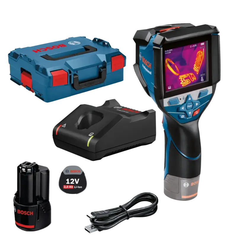Bosch Wärmebildkamera GTC 600 C / 1x 2,0 Ah Akku + Ladegerät in L-Boxx - 0601083500 Top-Preis
