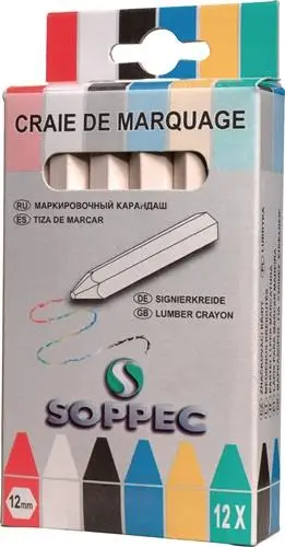 SOPPEC Markierkreide weiß - 421100 Markenware