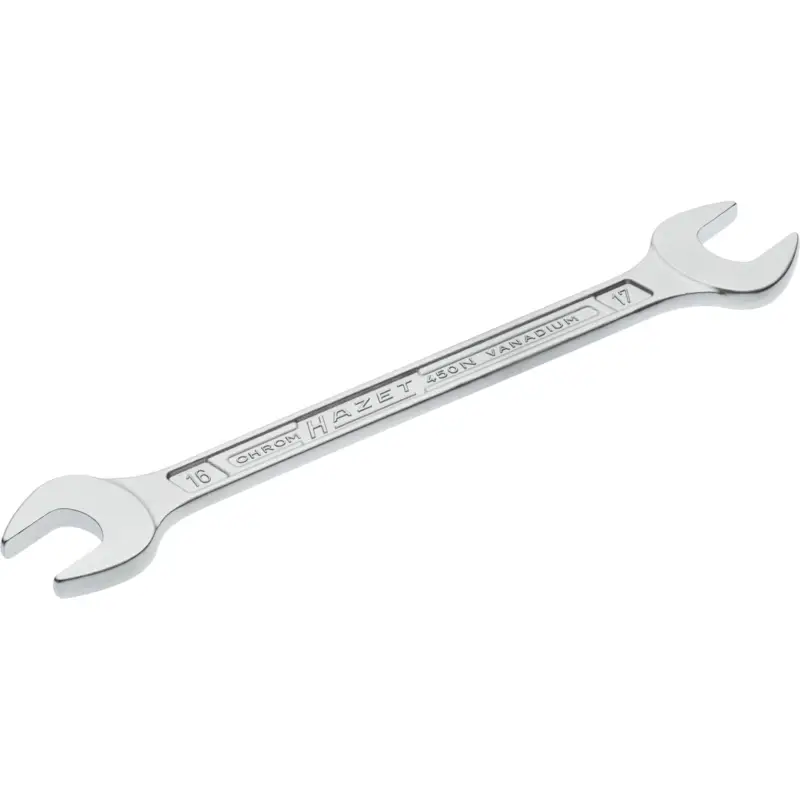 Hazet Doppelmaulschlüssel 450N 16x17mm L.205,7mm verchr - 450N-16X17 Knallerangebot