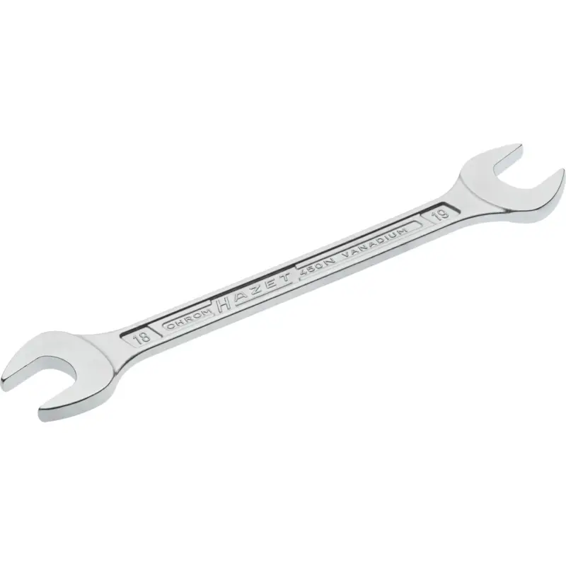 Hazet Doppelmaulschlüssel 450N 18x19mm L.221,2mm verchr - 450N-18X19 Meistverkauft