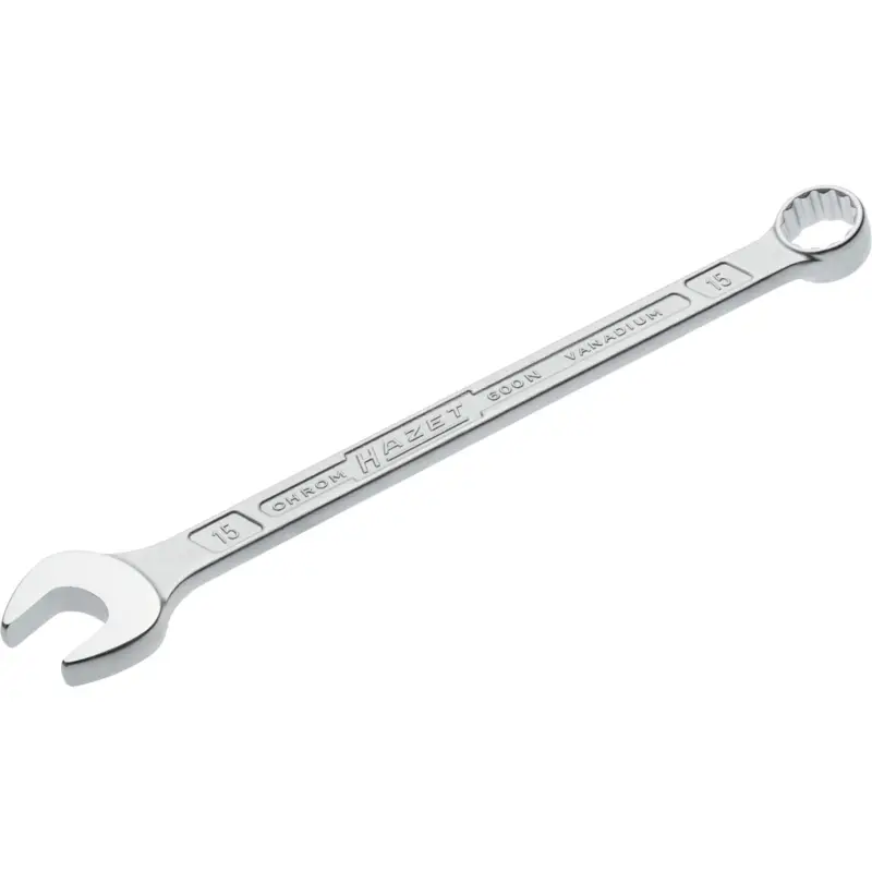Top-Angebot Hazet Ringmaulschlüssel 600N SW 15mm L.218mm Form A Spezialstahl - 600N-15