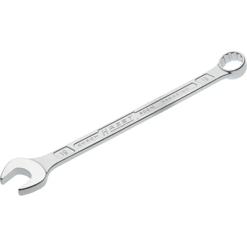 Schneller Versand Hazet Ringmaulschlüssel 600N SW 19mm L.268,5mm Form A Spezialstahl - 600N-19