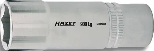 Hazet Steckschlüsseleinsatz 900LG 1/2" 6-kant SW 22 mm L 85 mm - 900LG-22 Rabatt
