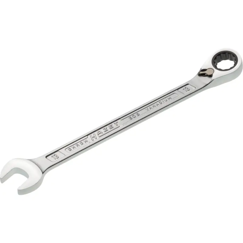 Neue Kollektion Hazet Maulringratschenschlüssel 606 SW 13mm L.193,2mm umschaltbar,Rings.15Grad - 606-13