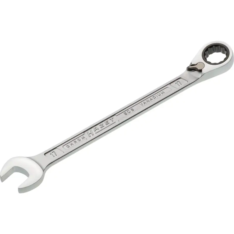 Meistverkauft Hazet Maulringratschenschlüssel 606 SW 17mm L.242,2mm umschaltbar,Rings.15Grad - 606-17
