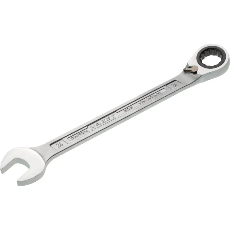 Sonderangebot Hazet Maulringratschenschlüssel 606 SW 24mm L.333,1mm umschaltbar,Rings.15Grad - 606-24