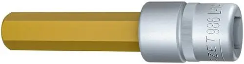 Schneller Versand Hazet Steckschlüsseleinsatz 986L-14 1/2" Innen-6-kant SW 14 mm L 100 mm - 986L-14