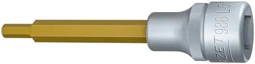 Hazet Steckschlüsseleinsatz 986L-5 1/2" Innen-6-kant SW 5 mm L 100 mm - 986L-5 Schneller Versand