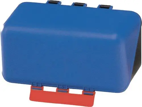 Günstig GEBRA Sicherheitsaufbewahrungsbox SecuBox - Mini blau - 4117100