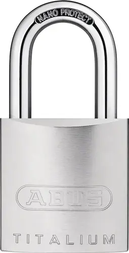 Sichere Zahlung ABUS Zylindervorhangschloss 86TI/55 o.Zyl.Schlosskörper-B.55mm Titalium - 58500