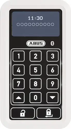 Schneller Versand ABUS Tastatur CFT3100 W Touch-Oberfläche weiß - 88313 2