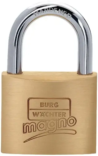 Saisonangebot BURG-WÄCHTER Zylindervorhangschloss 400 E Magno/40 Schlosskörper-B.40mm MS versch.-schl. - 06160 2