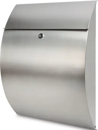 Nur Für Kurze Zeit BURG-WÄCHTER Briefkasten Riviera 3835 Ni H.460mm B.335mm T.130mm VA DIN C4 - RIVIERA 3835 NI