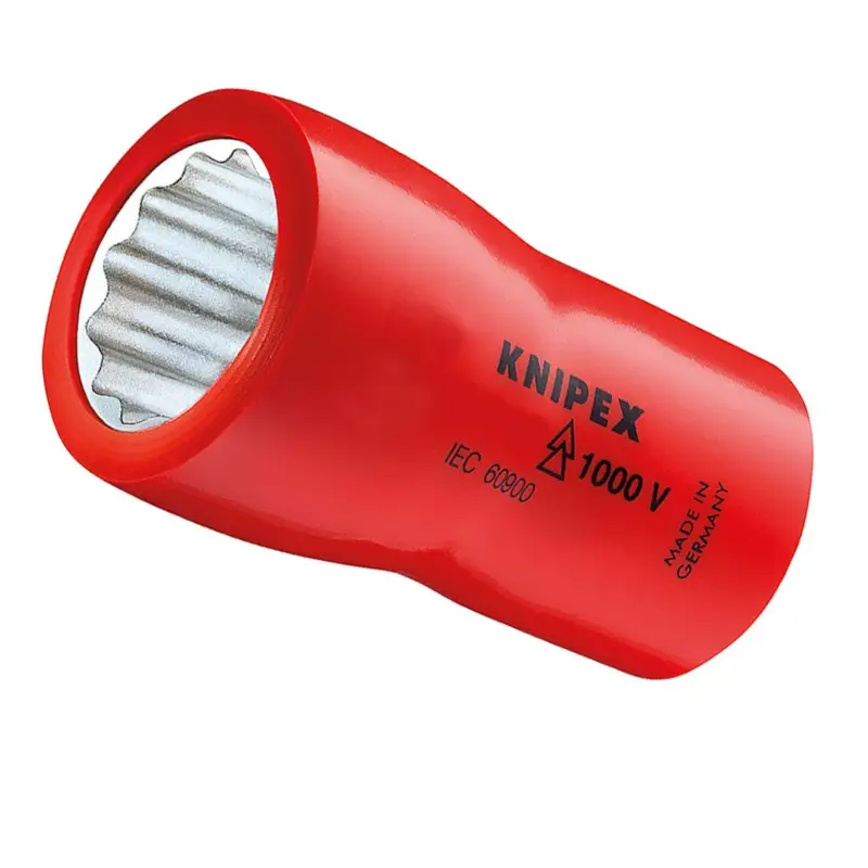 Nur Heute Knipex 1x Steckschlüsseleinsatz (Doppel-Sechskant) mit Innenvierkant 3/8" - 98377/16"