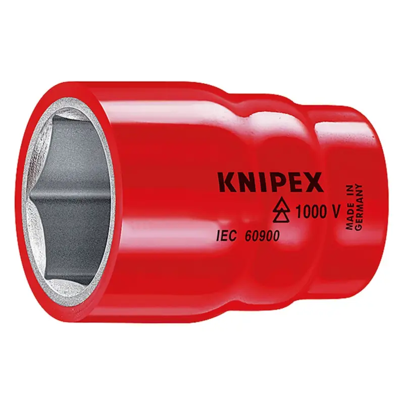 Neu Im Sortiment Knipex Steckschlüsseleinsatz SW 24,0 mm 1/2" - 984724