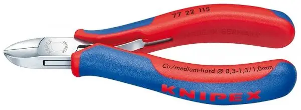 Kracherpreis Knipex Elektronik-Seitenschneider 115 mm - 7722115