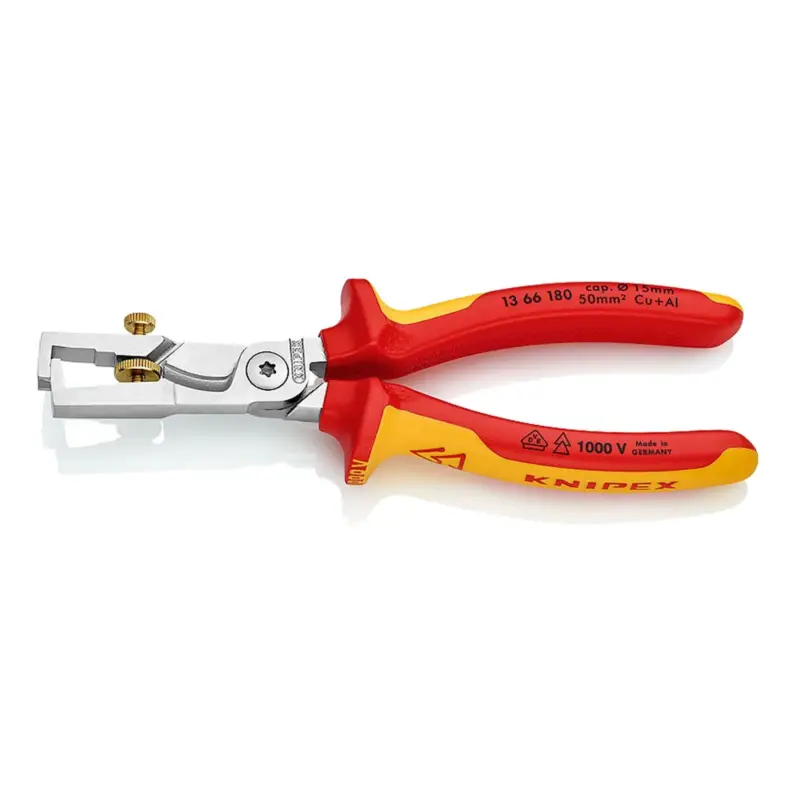 Günstig KNIPEX Kabelschere mit Abisolierfunktion - 1366180
