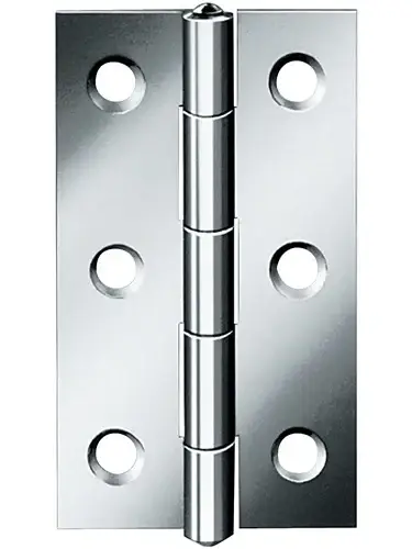 VORMANN Scharnier H.50 mm B.31 mm S.1,2 mm STA blau verz.gerollt schmal - 000501050Z Aktuell