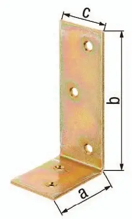 Saisonangebot GAH Alberts Balkenwinkel L180 x 120 mm B.40 mm ungleichschenklig Stahl roh - 334055