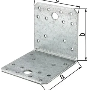 Echt GAH Alberts Winkelverbinder 70 x 55 x 70 mm S.2,5 mm ETA-08/0165 - 334611