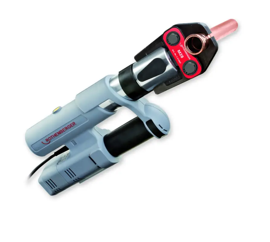 ROTHENBERGER ROMAX AC ECO Basic, Elektrohydraulische Pressmaschine, 230V Typ C Netz - 15705 Neue Ware